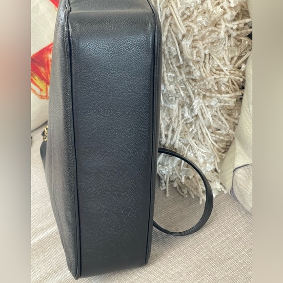 CHANEL✨24kt Gold✨Caviar Shoulder bag✨Shopper Hobo bag⭐️Vintage 91’~94’⭐️🔥COA🔥 - Picture 6 of 14